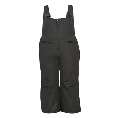 Arctix Kids Insulated Snow Bib Overalls, Charcoal, Medium Husky
