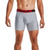 Under Armour mens Tech 6-inch Boxerjock 2-PackDISC , Mod Gray Light Heather (011)/Jet Gray Light Heather , 3X-Large view 1