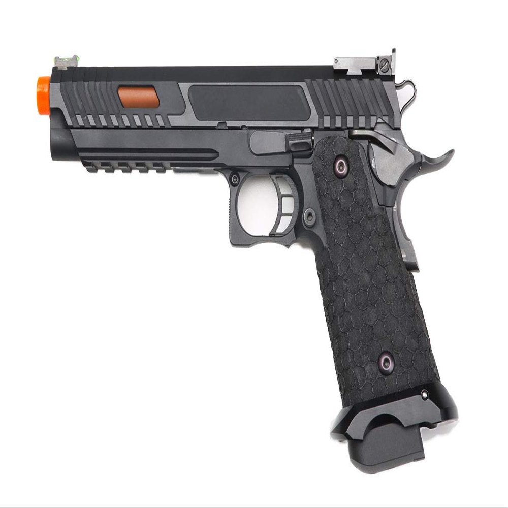 KLI Airsoft 1911 Hicapa Baba Yaga Green Gas/ CO2 VERSION Blowback Airsoft Pistol- CO2
