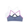 Hanes Girls', Big Kid Big ComfortFlex Fit Seamless Racerback 2-Pack Bra, in The Navy Heather/Magenta Quartz w White, X-Large view 2
