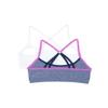 Hanes Girls', Big Kid Big ComfortFlex Fit Seamless Racerback 2-Pack Bra, in The Navy Heather/Magenta Quartz w White, X-Large view 3