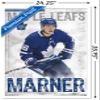 Trends International NHL Toronto Maple Leafs - Mitch Marner 19 Wall Poster, 22.375" x 34", White Framed Version view 3