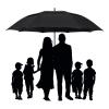 G4Free 72 Inch Huge Large Oversize Golf Umbrella Automatic Open Double Canopy Vented Windproof Stick Umbrella, 6 Ft Heavy Duty For Outdoor Doorman Family(Black) view 2