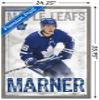 Trends International NHL Toronto Maple Leafs - Mitch Marner 19 Wall Poster, 22.375" x 34", Barnwood Framed Version view 3