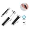 Bike Tire Repair Kit and Mini Bike Pump - for The Presta and Schrader Glueless Puncture Repair Kit (Up to 120 PSI) for Road Mountain Bikes and BMX Bikes with Bike Tail Bag view 3