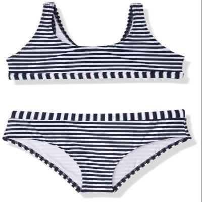Splendid Girls' Never Enough Bralette Set, Navy, 12