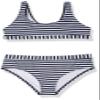 Splendid Girls' Never Enough Bralette Set, Navy, 12 view 1