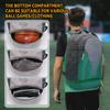 35L Basketball Backpack Large Sports Bag with Separate Ball compartment, for Basketball Soccer Volleyball Swim Gym Travel (Green) view 3