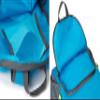 PAXLAMB Backpack Packable Foldable Ultra Lightweight Water Resistant Durable Camping Travel Hiking Daypack for Men Women (Blue) view 3