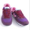 VSUDO Upgrade 79" Double Layer Weave Flat Shoelaces, 5/16" Wide Flat Shoe Laces for Adults & Kids Sneakers or Athletic Shoes [1Pair-Purplish Red-200CM] view 2