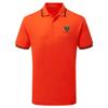 Lamborghini Squadra Corse Men's Travel Polo Shirt Orange (L) view 1