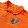 Lamborghini Squadra Corse Men's Travel Polo Shirt Orange (L) view 3