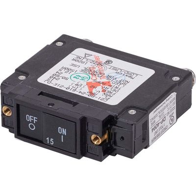 Blue Sea Systems 7456 Circuit Breaker C-Series Flat Rocker 15A AC UL489