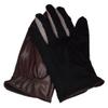 Men's Winter PU Touch Screen Warm Riding Business Leisure Washed Leather Gloves (Brown) view 4