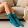 AWS/American Made Slouchy Scrunch Cotton Slouch Socks for Women Shoe Size 5 to 10 (Capri, 3 Pairs) view 2