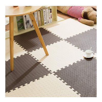 ALGFree Soft Baby Children Foam Play Mat Interlocking Reversible Outdoor Indoor Area Exercise Infant Crawling Mat, 12 Sizes, 4 Colors (Color : A, Size : 60x60x1.2cm-6pcs)
