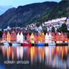 Norway Norwagian Acrylic Keychains KeyRings Holders (1 Piece, City: BRYGGEN #NOR8) view 2