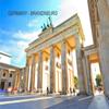 Germany German Deutschland Acrylic Keychains KeyRings Holders Grp 1 (1 Piece, City: BRANDNBURG #GER29) view 2