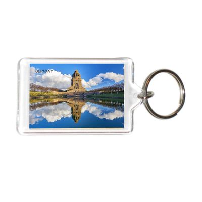 Germany German Deutschland Acrylic Keychains KeyRings Holders Grp 3 (1 Piece, City: GERMANY #GER56)