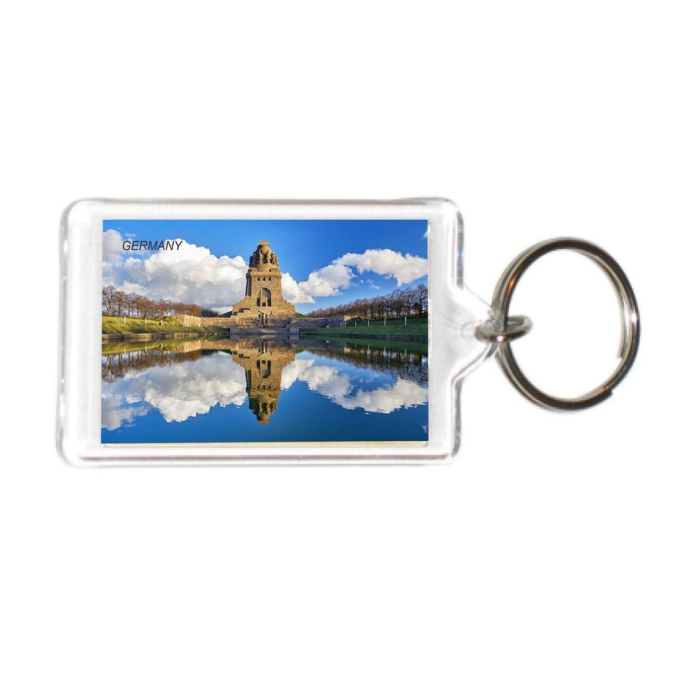 Germany German Deutschland Acrylic Keychains KeyRings Holders Grp 3 (1 Piece, City: GERMANY #GER56)