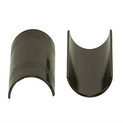 Alta Bicycle Handle Bar Shims, Multiple Sizes & Colors. (Black, 28.6mm/31.8mm)