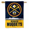 Denver Nuggets Pickaxe Logo Double Sided House Banner Flag view 1