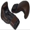 Japanese-Style Training Boxing Gloves 2.0 - Drum Dyed Dark Brown/Black Palm, 16oz Hook&Loop view 3