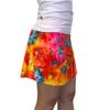 Smash Dandy Orange Tie Dyed Flutter Style Golf/Tennis Skort/Skirt (Large) view 3