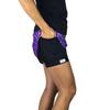 Smash Dandy Orange Tie Dyed Flutter Style Golf/Tennis Skort/Skirt (Large) view 4