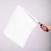 4pcs Soccer Linesman Referee Flags Metal Pole Foam Handle for Football (White) view 2