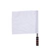 4pcs Soccer Linesman Referee Flags Metal Pole Foam Handle for Football (White) view 3