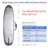 Abahub Premium 8'6 x 33 SUP Travel Bag, Foam Padded Stand-up Paddleboard Cover Case, Paddle Board Carrying Bags for Surfing, Outdoor, Airplane, Car, Truck view 2