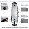 Abahub Premium 7'0 x 24 Surfboard Travel Bag, Foam Padded Surf Board Cover, Shortboard Carrying Bags for Surfing, Outdoor, Airplane, Car, Truck, DarkBlue view 4