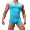 YOOBNG Men's Tank Top One Piece Wrestling Singlet Bodysuit Jumpsuit Leotard Mini Boxer Briefs Underwear view 3