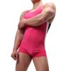 YOOBNG Men's Tank Top One Piece Wrestling Singlet Bodysuit Jumpsuit Leotard Mini Boxer Briefs Underwear view 4