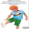 Rubies Rugrats: Chuckie Finster Costume for Adults, Men's XL view 3