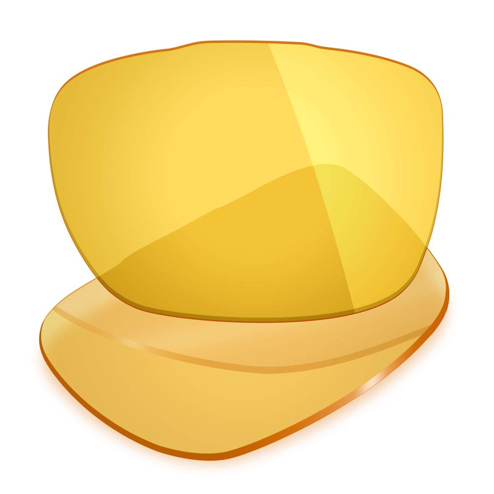 Mryok UV400 Replacement Lenses for Oakley TwoFace XL OO9350 59mm - HD Yellow