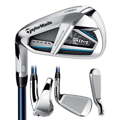 2020 TaylorMade SIM Max OS Single Iron LH AW Graph Reg