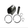 Asaki Piston Kit Snowmobile Compatible with Ski-Doo MXZ/Summit 500 Mach Z 09-780-01 420-8875-51 Oversize 0.25 with Ring view 2