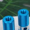 1 Pair Bike Pegs Bicycle Pegs Aluminum Alloy Anti-Skid Foot for Mountain Bike Cycling Accessories (Blue) view 3