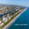 Florida USA United States Acrylic Keychains KeyRings Holders (1 Piece, Style: Delray Beach #FL106) view 2