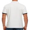 Aiyino Men's Big and Tall Classic Fit Short Sleeve Solid Soft Cotton Polo Shirt 5XL White view 4