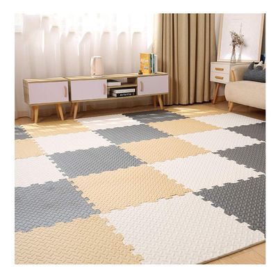 ALGFree Interlocking Foam Mats Carpet Infant Crawling Mats Perfect for Floor Protection Garage Exercise Yoga Playroom Eva, Customizable Colors (Color : D, Size : 60x60x1.2cm-6pcs)