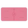 Liforme Yoga Pad - Free Bag Included - Patented Alignment System, Warrior-like Grip, Non-slip, Eco-friendly, 4.2mm thick pad for knee, elbow and hand support during Yoga (Rose) view 1