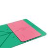 Liforme Yoga Pad - Free Bag Included - Patented Alignment System, Warrior-like Grip, Non-slip, Eco-friendly, 4.2mm thick pad for knee, elbow and hand support during Yoga (Rose) view 3
