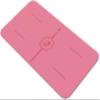 Liforme Yoga Pad - Free Bag Included - Patented Alignment System, Warrior-like Grip, Non-slip, Eco-friendly, 4.2mm thick pad for knee, elbow and hand support during Yoga (Rose) view 4