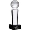 Golf Award, 12 1/2" Onyx Pedestal Crystal Golf Ball Awards Prime view 1