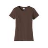 Port & Company Ladies Fan Favorite Tee. LPC450 4XL Dark Chocolate Brown view 1