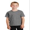 Port & Company - Youth Core Cotton Tee. PC54Y S Graphite Heather view 1