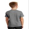 Port & Company - Youth Core Cotton Tee. PC54Y L Graphite Heather view 3